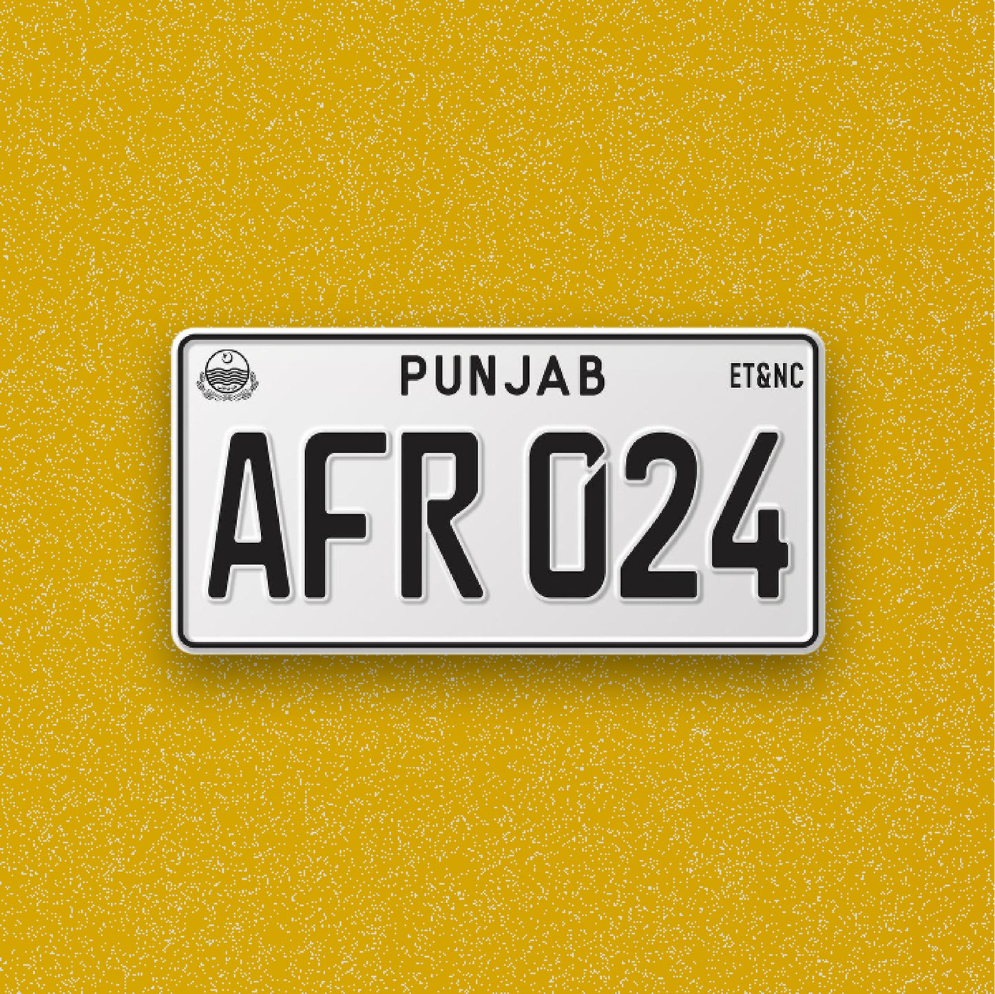 Premium Custom Number Plate