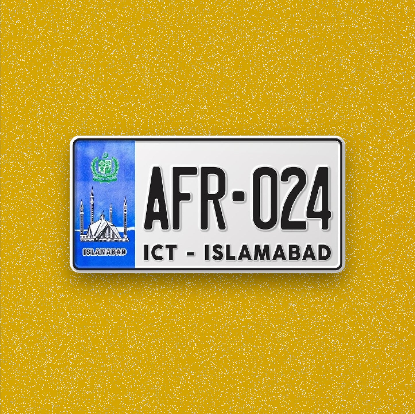 Premium Custom Number Plate